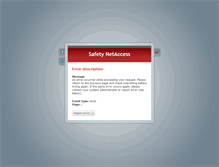 Tablet Screenshot of portal.safetynetaccess.com